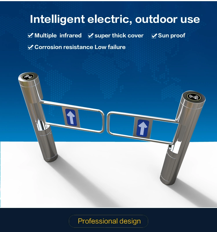 Induction Electronic Security Supermarket Barrier Gate Swing Gate and Turnstile