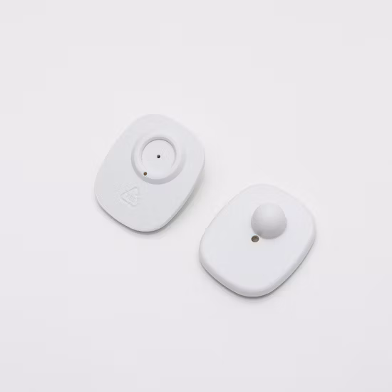 EAS タグ価格 8.2MHz センサー盗難防止小型ミニ正方形アラームセキュリティタグ RF EAS 盗難防止タグ衣料品小売店用磁気セキュリティハードタグ